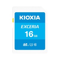 Kioxia Exceria U1 Class 10 SD Card - 16GB Kioxia Exceria U1 Class 10 SD Card - 16GB